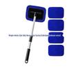 Telescopic Microfiber Car Window Cleaning & Defogging Brush Set