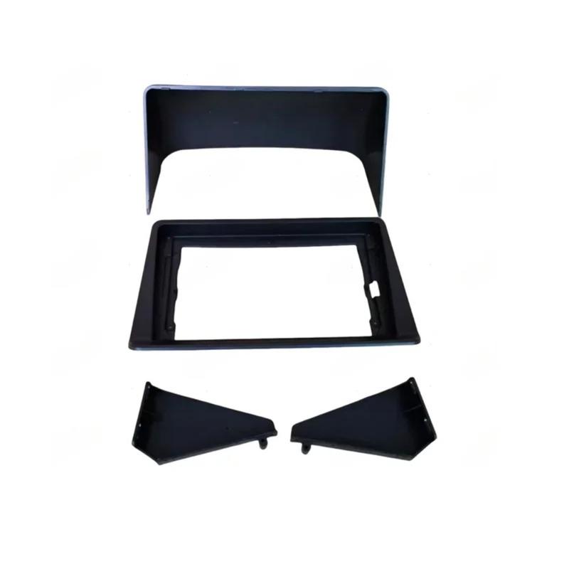 2 Din 9 inch Car Radio Fascia for Mitsubishi Pajero Montero V31 Cheetah Kingbox Stereo Frame Plate Adapter Navigation Panel