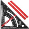 Măsurare dimensiuni și distanță – Rigle și echere metalice