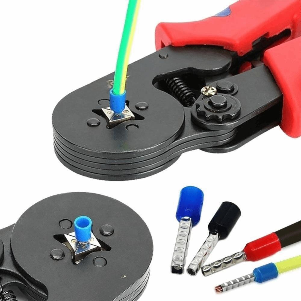 Carbon Steel Electrical Crimp Terminals Male Female Wire Connector Insulating Sleeve Termin Spade Connectors