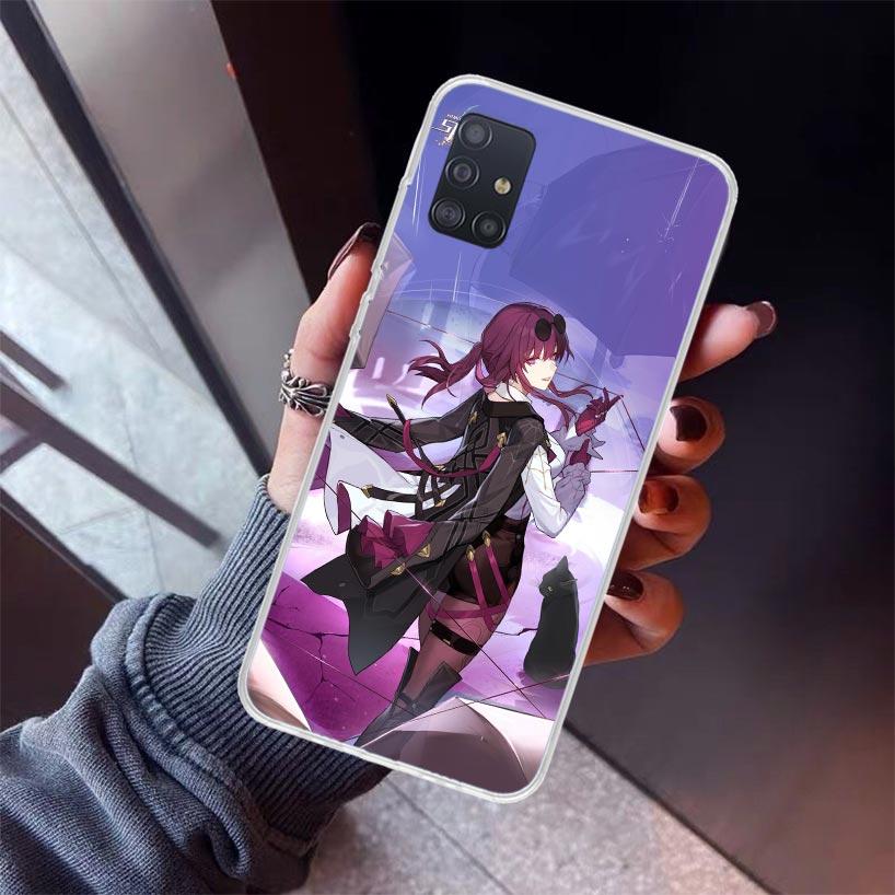 Honkai Star Rail Kafka Phone Case For Samsung Galaxy A52 A51 A50S A32 A22 A12 A02S A72 A71 A31 A70 A30S Note 20 Ultra 10 Plus S1