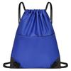 Kordelzug Rucksack Bündel Tasche Einfacher Rucksack Druck Herren- und Damen-Freizeit Sport Werbung Einfarbige Schultasche