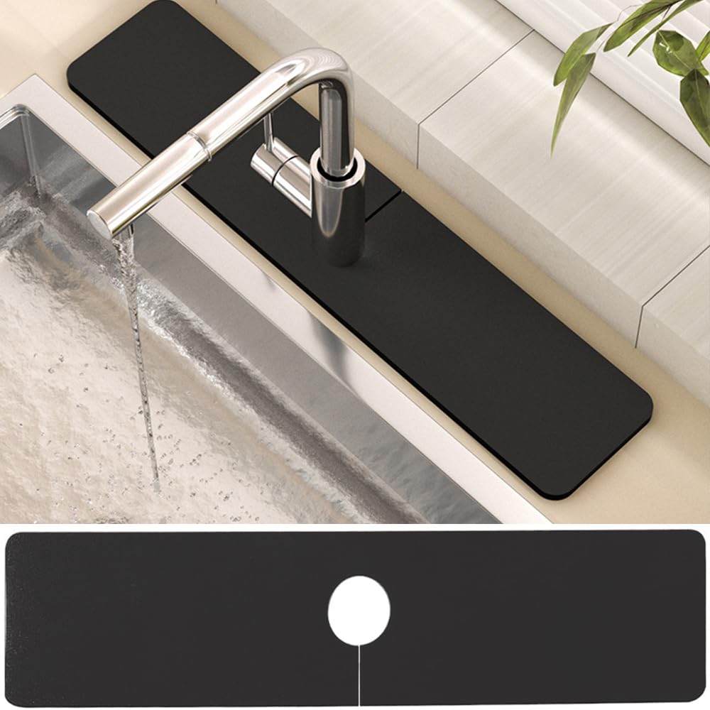 

YonTens Сливной кран Диатомовый Длинный Сливной кран Кран для сушки Предотвращает воду Подходит для и Столешница 1 шт. Коврик, Земля, Стиль, 6114см,