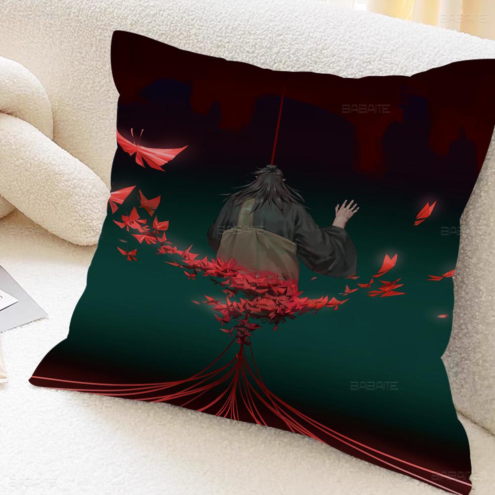 Anime Gojo And Geto Cushion Cover Pillow Cover Decor Pillowcase Printed Cushion Case For Couch
