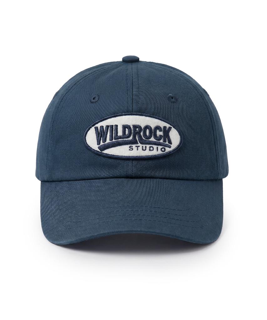 WILDROCK Wild Studio Emblem Ball Cap_Navy