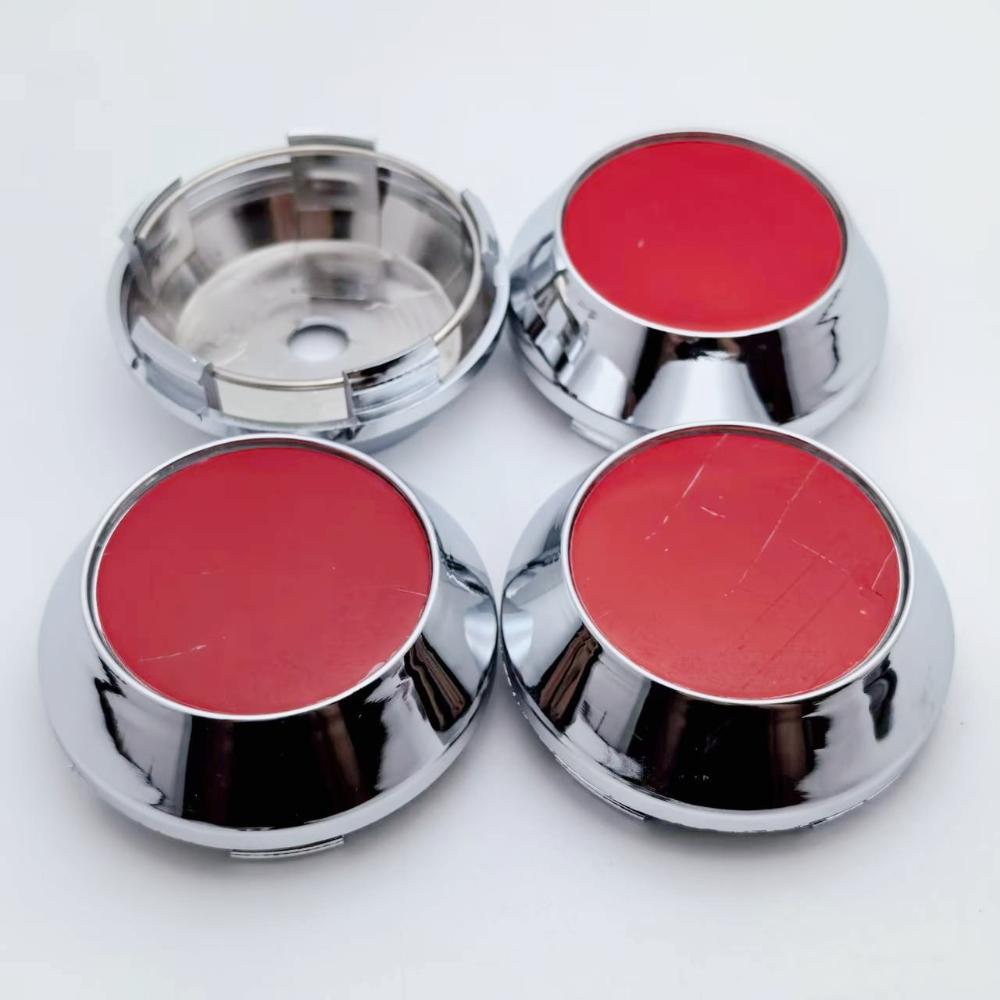 4pcs 60mm 64mm 65mm 68mm 69mm No Logo Emblem Car Wheel Center Caps Wheels Hub High Cap Rim Hubcaps Dust Cover Car Accessories