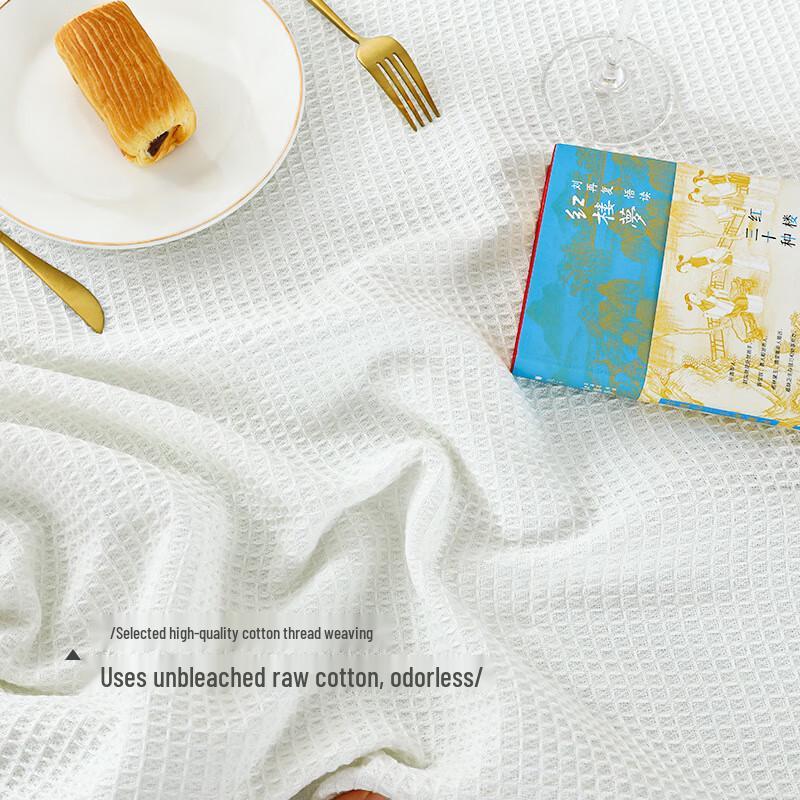 KAPABEAR Nordic French Cotton Linen Tablecloth