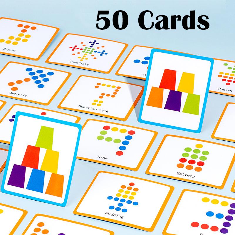 Color Classification And Stacked Cups Game, Wooden Coin Throwing Toy, Color Cognitive Toys, Exercise Hand Eye Coordination