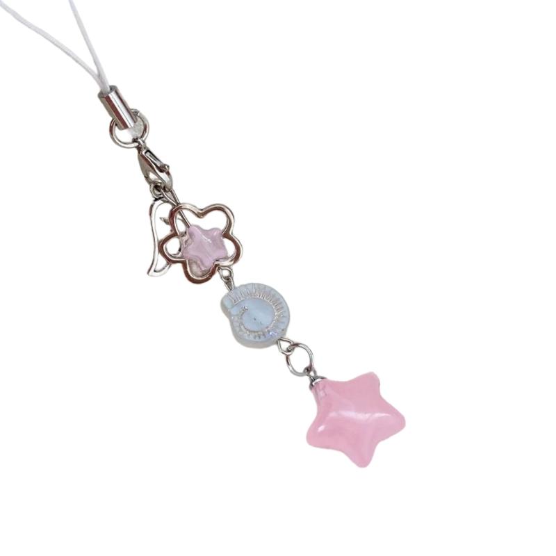 Contemporary Jelly Star Keychain Offering a Soft Touch and Portable Feel for Personalize Styles Stylish Outfits