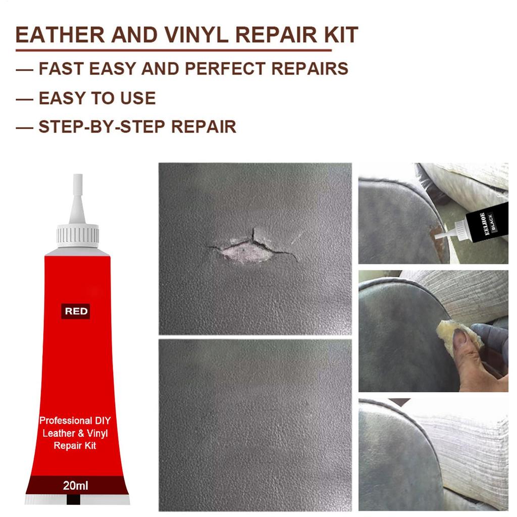 Leather Dye Gel Advanced Leather Repair Gel For Car Seat Complementary Color Repair Paste Leather Color Restorer 20ml
