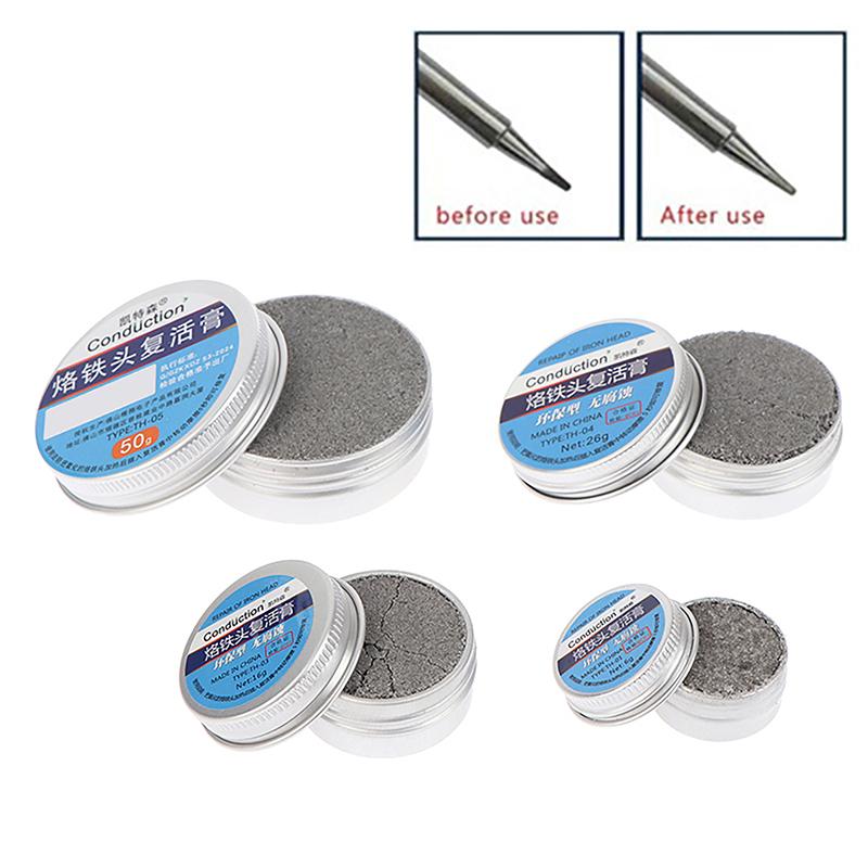 Soldering Iron Tip Refresher Non-Stick Tin Solder Cream Clean Paste Iron Head Cleaning Paste Repair Tools