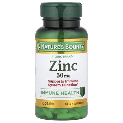 Zinc, 50 Mg, 100 Tablets