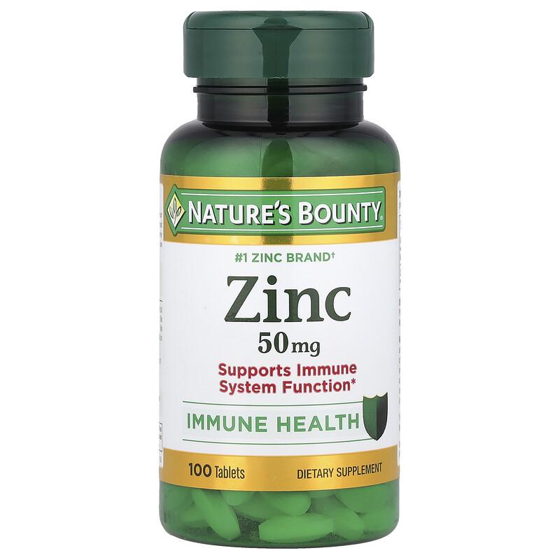 Zinco, 50 mg, 100 Compresse