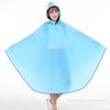 Bicycle Raincoat Single Male and Female Student Bicycle Adult Cycling Transparent Riding Poncho Waterproof Reflective Backpack