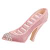 Elegant High Heel Shoe Ring Holder Jewel Display Stand Rack Resin Home Decor