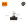 Adjustable Height Furniture Foot Pad for Sofas and Cabinets - Silent Floor Screw Pad