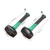 Reinforced Industrial Rubber Mallets Absorbs Vibration Minimizes Strain Perfect For Masonry Woodworking And Renovation