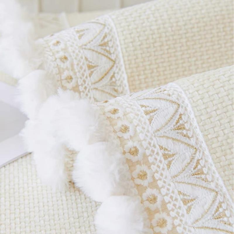 Luxury Chenille Sofa Covers Anti-slip Sofa Protectors for 1/2/3/4 Seaters Sofa Towel Slipcover Sofa Blanket Pets Kid Mat