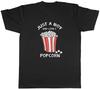 Just a Boy Unisexs TShirt Who Loves Popcorn Tee Gift