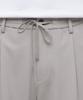 Musinsa Standard Lightweight Wide Drawstring Banded Crop Slacks [Light Beige]