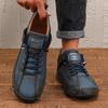 Men's Low Cut Casual Sports Shoes Korean Retro Spring Summer Lace Up Anti Slip Flat Shoes Trendy Fashionable Flat Bottom Boots