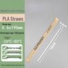 FATTBAO Individually Wrapped Biodegradable Disposable Straws