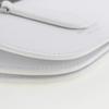 Burberry Olympia Mini Shoulder Shoulder Bag White Leather Women Used