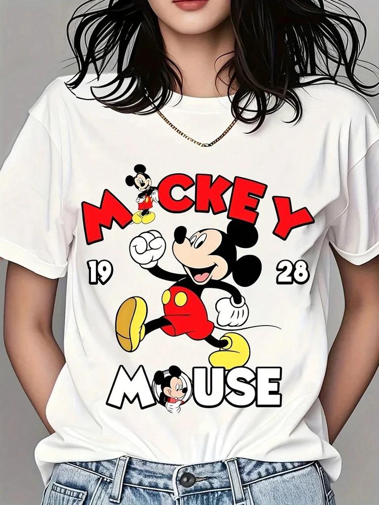 Funny White Mickey Mouse TShirt Unisex 12 S