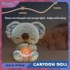 Cuddly Koala Plush Sleep Aid With Soft Glow Night Light Calming Music And Simulated Breathing Comforting Bedtime Comfort Toys