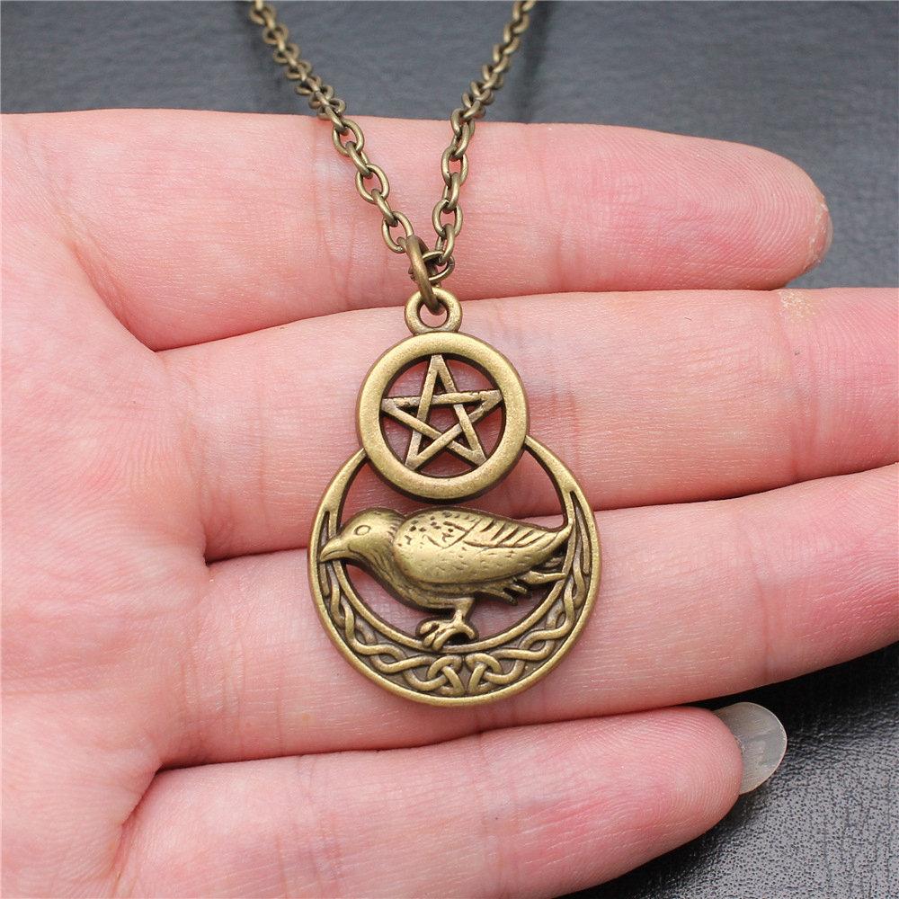 45cm Or 70cm Long Chain Necklace Bird Vintage Jewelry Supplies QN009