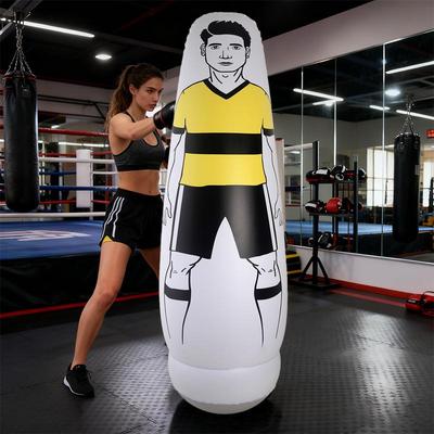 Inflatable Human-Shaped Training Dummy - Portable for Football & Boxing
