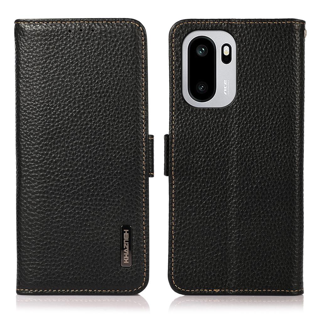 Чехол KHAZNEH для OnePlus 15R 5G/Ace 6 5G/Ace 6T 5G Натуральная Коровья Кожа Обложка Блокировка RFID