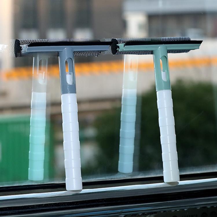 3 in 1 Spray Scrape Wiper Household Cleaning Tool Window Squeegee Glass Cleaner Scraper Shower Squeegee