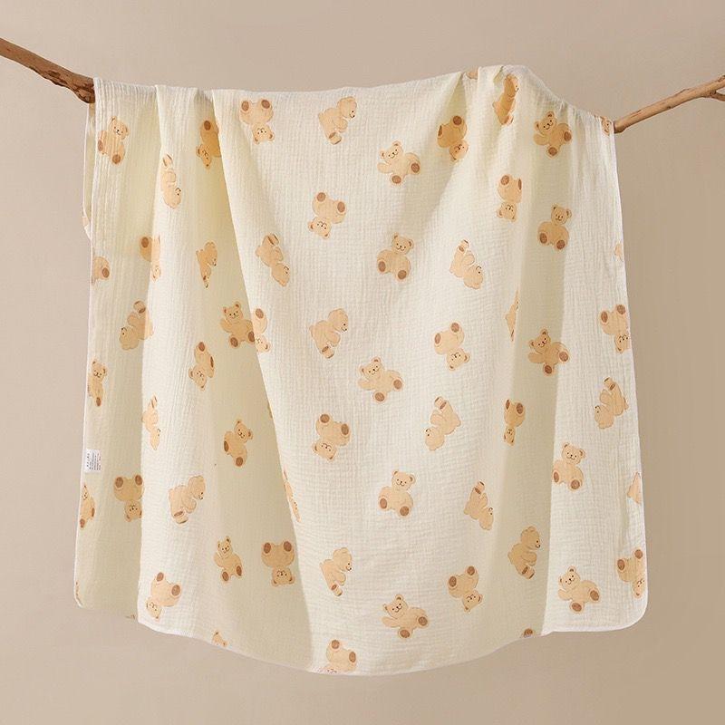 

Детская пеленка 100*100см 100% хлопок детские одеяла детский плед для сна и путешествий 100x100CM жёлтый