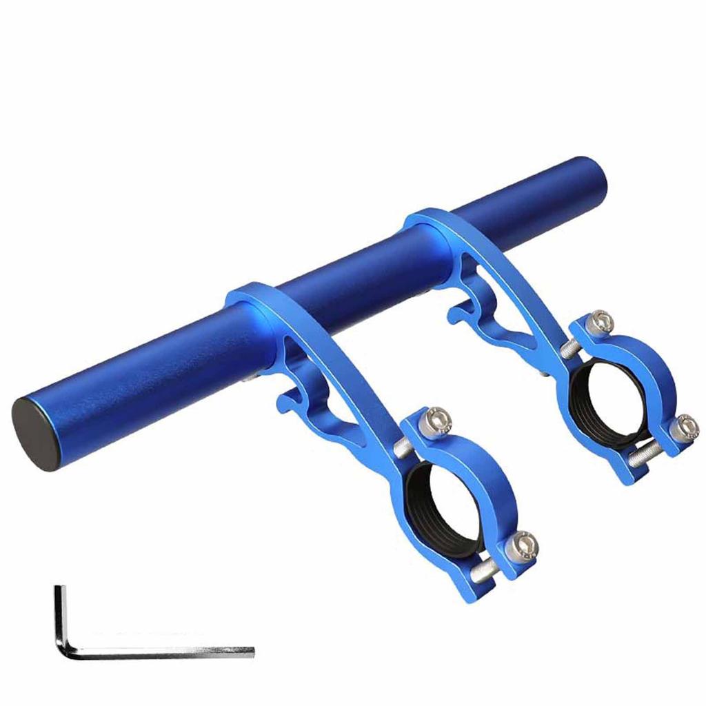 Extension Frame, Universal Handlebar Expansion Bar for Headlights, Bike Computer, GoPro Action Cameras, Cycling Gear
