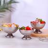 Stainless Steel Ice Cream Cups Dessert Bowls for Ice Cream Smoothies Custards Salads Mousse Snack Serving Portable Stackable Kitchenware