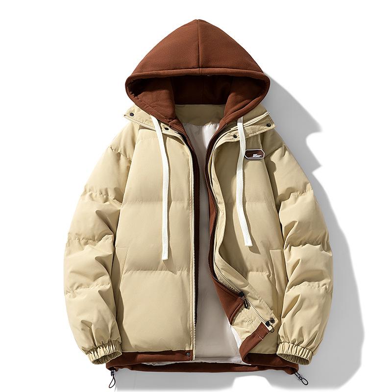 Loose-fitting, Warm, Hooded Winter Jacket for Men and Women – A Stylish and Practical Outerwear for Couples.