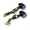 Mini Lightemitting Diode Turn Indicators, Metal, Vintage Design, Universal, Waterproof, High