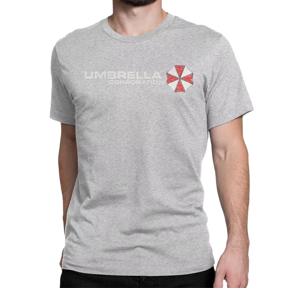 Comfortable season Resident Umbrella Corp Eviled T-shirt Heren Dames Game Casual 100% Katoen T-shirt Korte Mouw T-shirt Nieuwe Aankomst Tops M