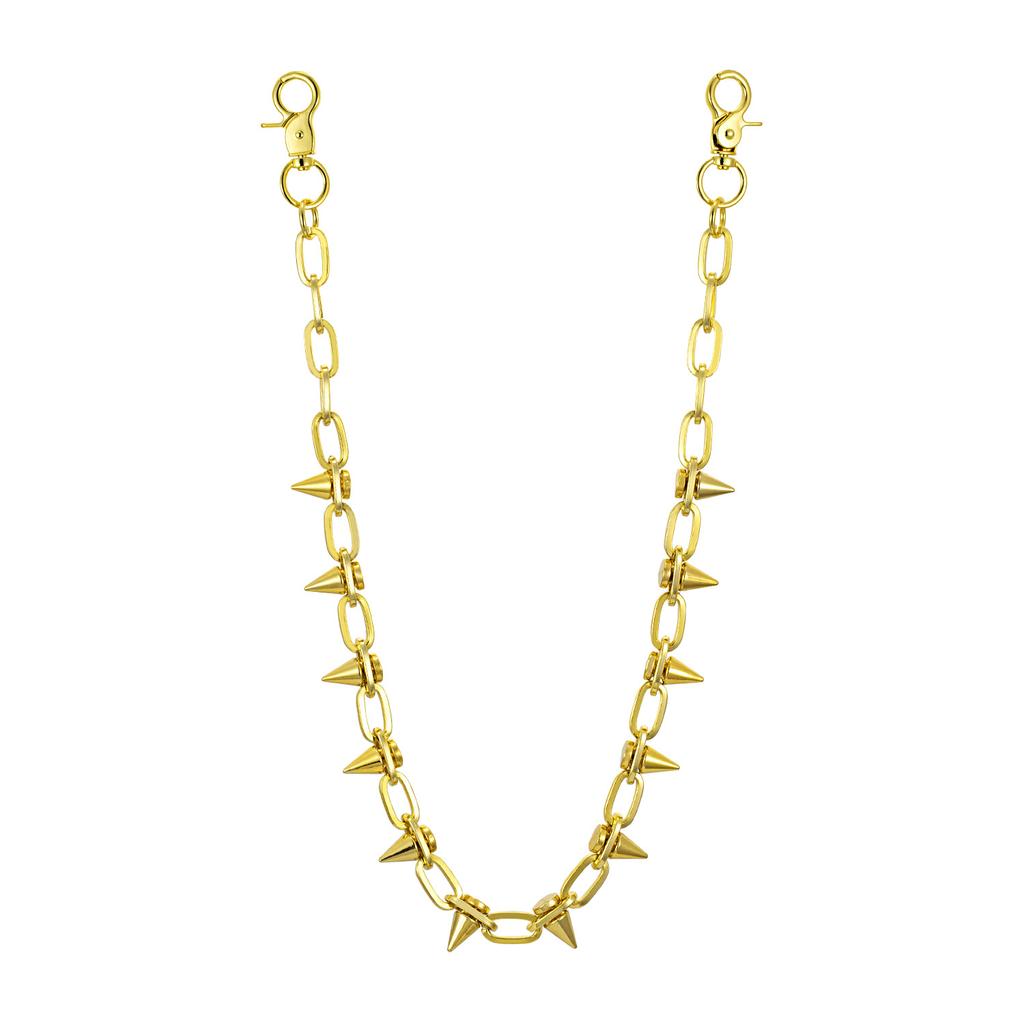 Trousers Simple Style Hip Hop Punk Jeans Chains Accessories Hanging Chains