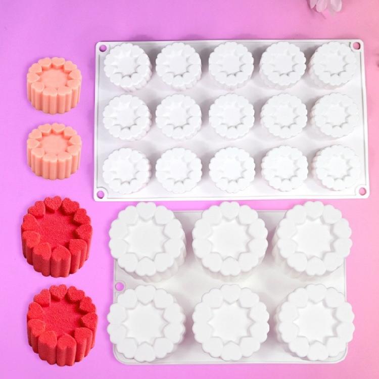 Nonstick Heart Silicone Molds Home Baking Accessories For Funny Mousses Cakes And Kitchen Projects With Lover