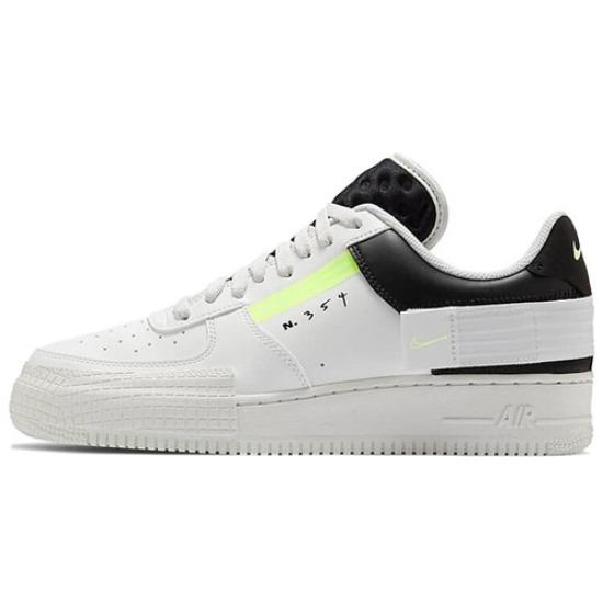 Nike Air Force 1 Type White Barely Volt - CK6923-100