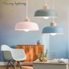 Now Nordic Lighting Modern Living Room Dining Table Lamps Simple Personality Creative Bar Bedroom Single Head Macaron Chandelier