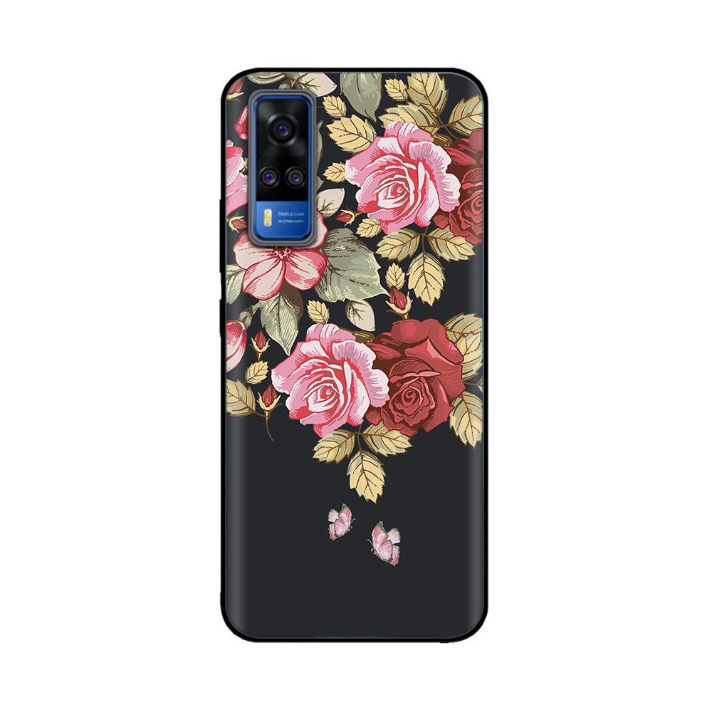 Für vivo Y31 2021 Hülle Weiche Schwarze Silikon Rückabdeckung Fundas Für Vivo Y51a Y51 2020 Dezember V2030 Y 51 VivoY31 V2036 Handyhülle