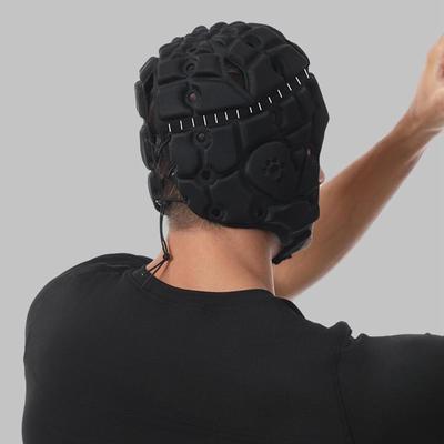 Rugby Helmet Adult Adjustable Scrum Cap Anti Collision Headgear Sports for Flag Football Pitcher