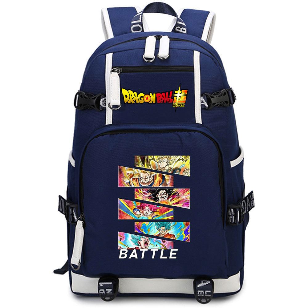 

Dragon Ball Сунь Укун Рюкзак большой вместимости для подростков и студентов, школьный, мужской и женский, для отдыха и путешествий 17 inches