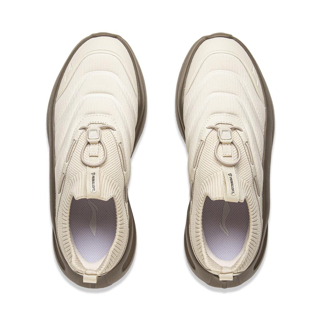 Li Ning Cloud Wave PRIMALOFT Cushioning Slip Resistant Abrasion Resistant Lightweight Rebound Low Top Casual Shoes AGLV132-1