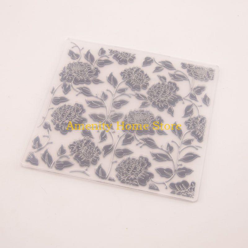 F26C Flowers Embossing Folder Template for Gift Scrapbooking Photo Album Card Paper DIY Craft Making Decor Mold Decoration