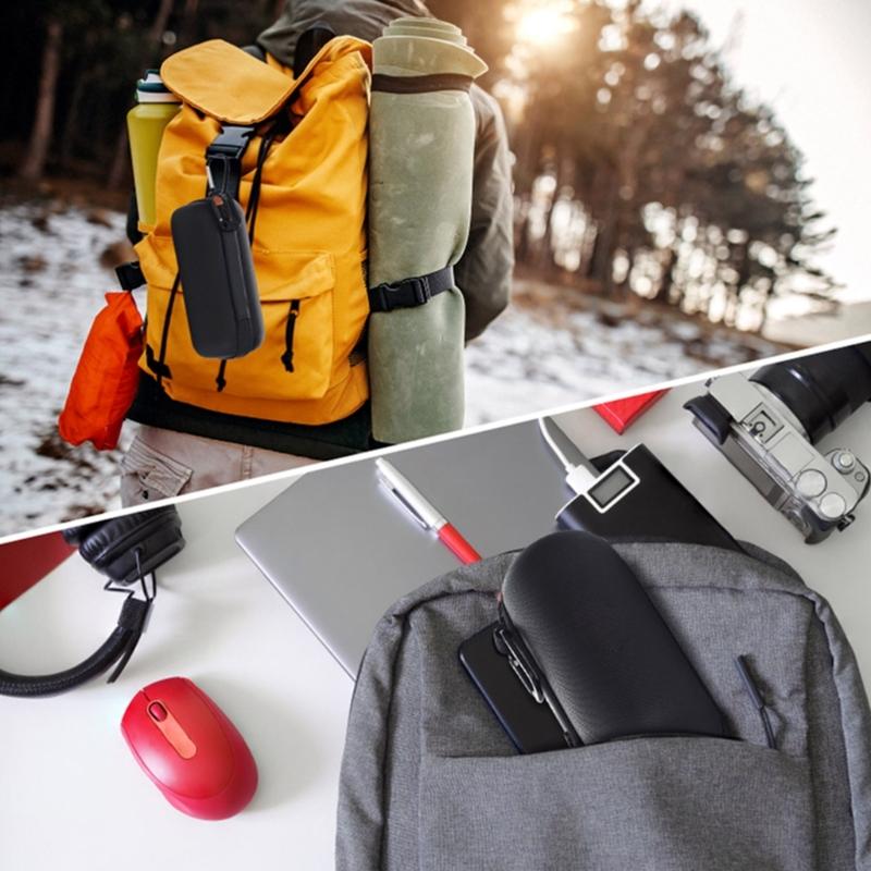 Shockproof EVA Storage Bag Double Zippered Designing For Flip 7 Bluetooth-compatible Speaker Easy Access waterproof