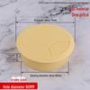 ABS Round Wire Desk Grommet Cover for Desktop Cable Management and Furniture Cabinet Hardware.